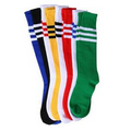 Soccer Socks with 3 Strip